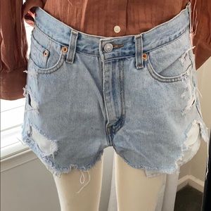 Vintage 505 Levi’s shorts